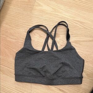 Lululemon Athletica Charcoal Sports Bra